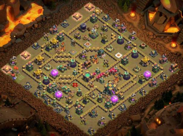 COC Town Hall 14 War Base