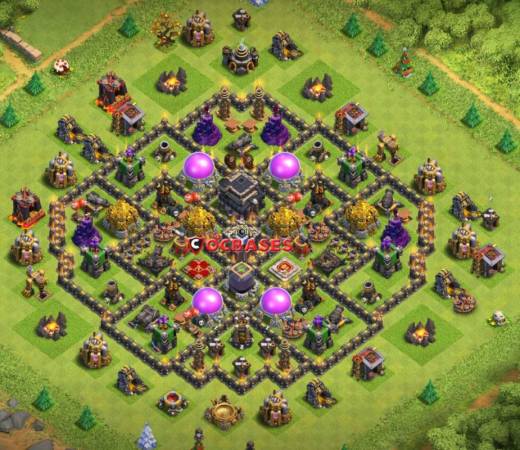 COC Town Hall 9 Farming Base