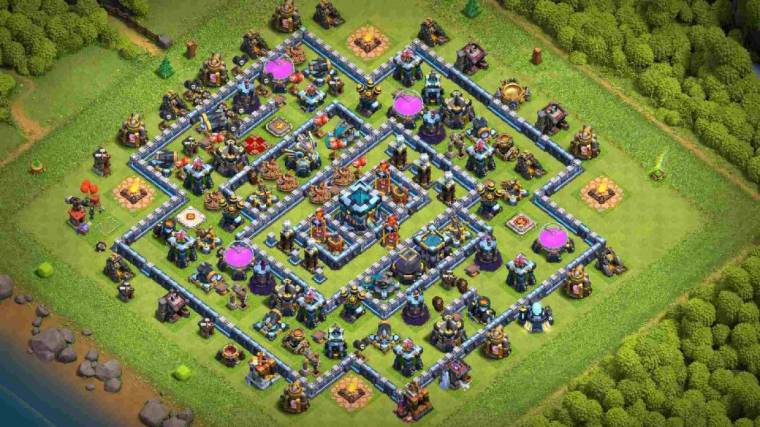 Elixir And Gold Protection Layout Town Hall 13