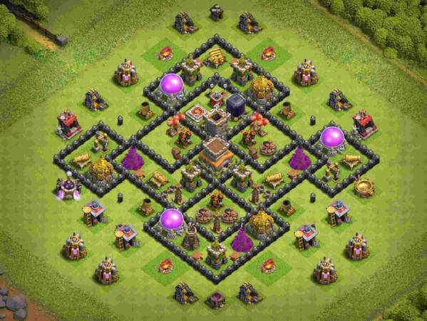 Elixir And Gold Protection Layout Town Hall 8