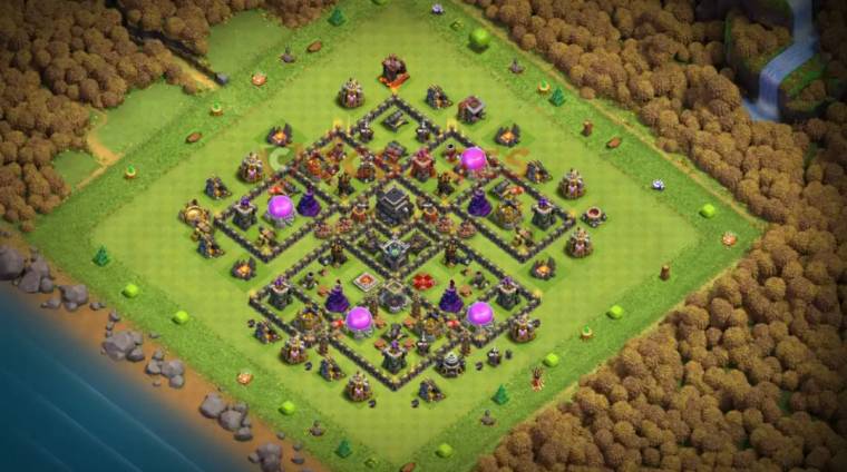 Elixir And Gold Protection Layout Town Hall 9