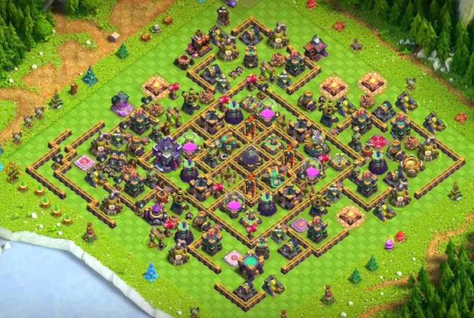 Exceptional TH15 Farming Layout Link