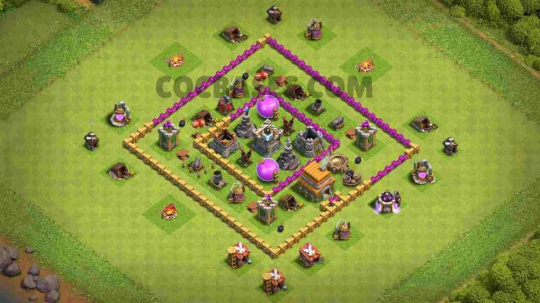 Finest TH6 Defense Base