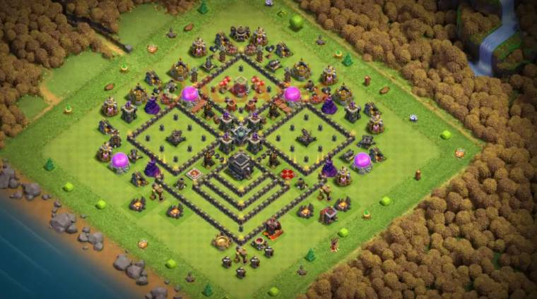 Good Level 9 Anti 2 Star Layout Link