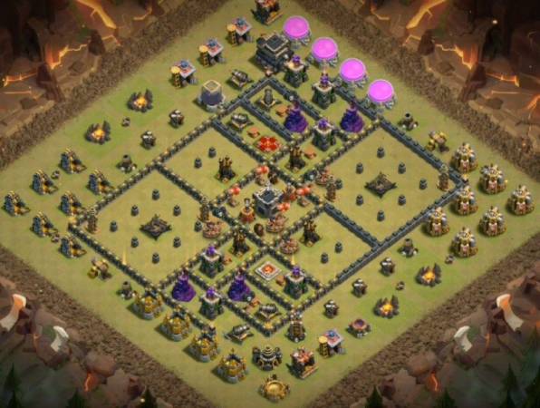 Good Level 9 Anti 3 Star Layout Link