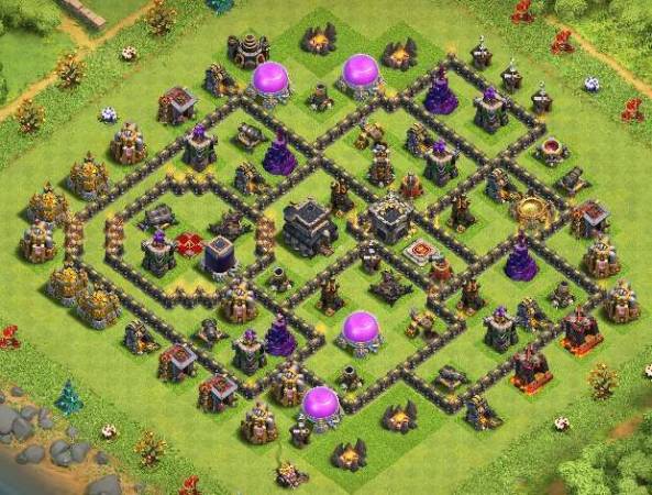 Good Level Nine Loot Protecting Layout Design