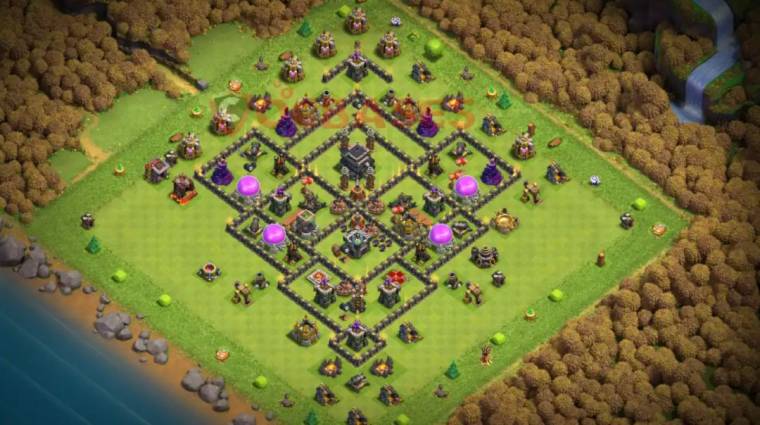 Good Level Nine Loot Protecting Layout Design