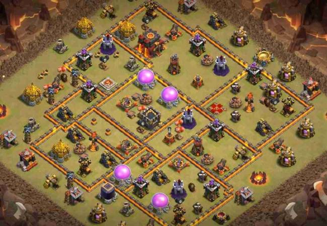 Good TH10 War Base Download