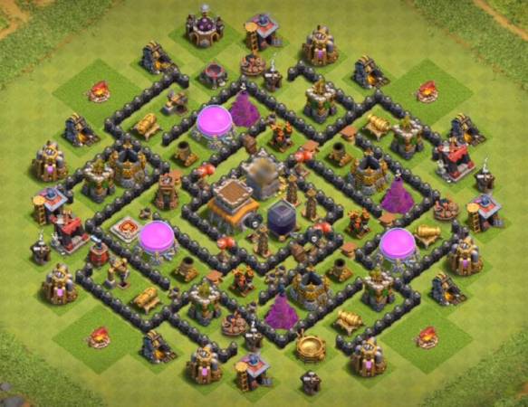Good TH8 Defense Layout