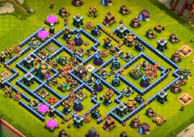 Good Town Hall 14 Trophy Base Link