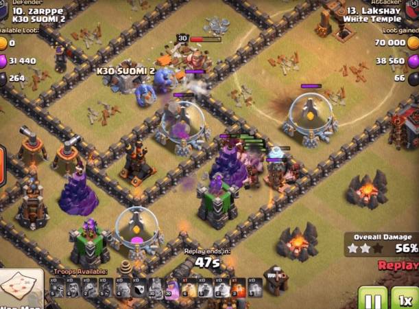 Hog Riders Making Their Way Through The Base