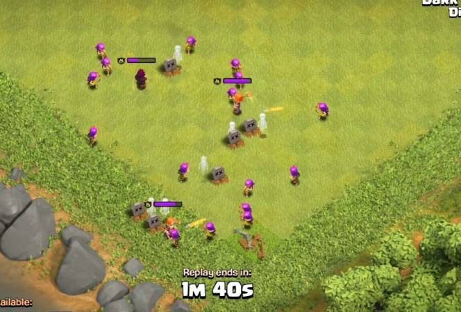 Killing CC Troops By Circling Them