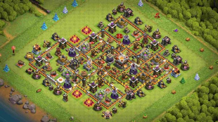 Level 11 Dark Elixir Farming Design