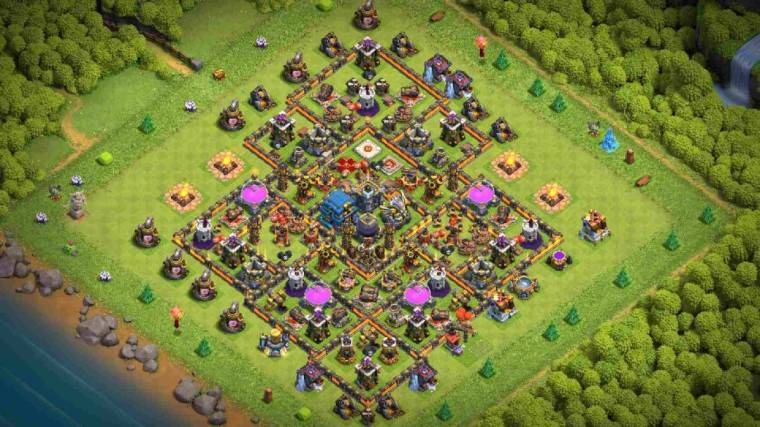 Level 12 Farming Layout Anti 3 Stars Link