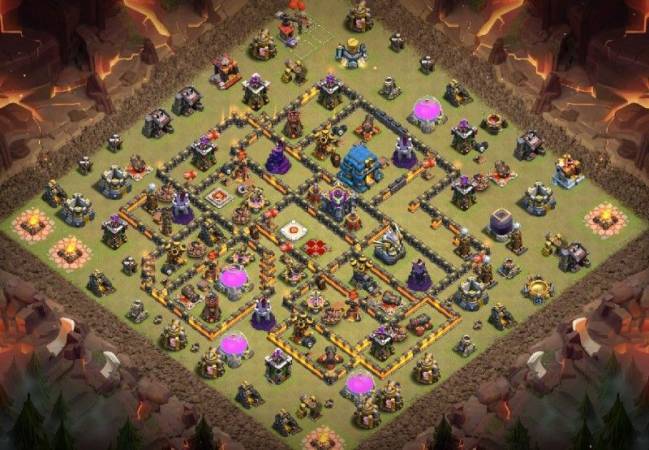 Level 12 War Base Design