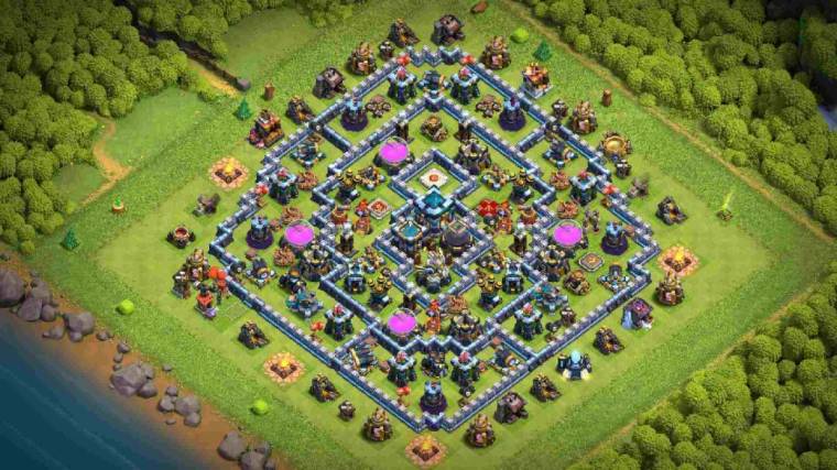 Level 13 Gold And Elixir Protection Anti 3 Stars