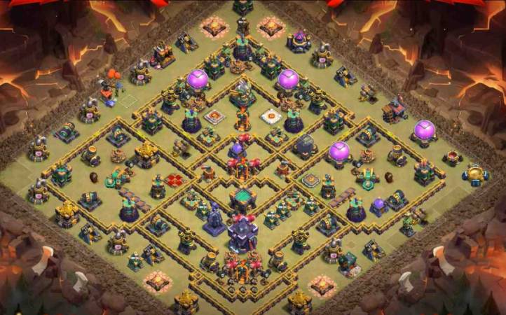 Level 15 Clan Castle Centered Anti 2 Stars Base