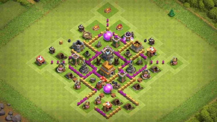 Level 6 Trophy Layout