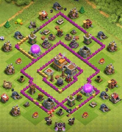 Level 7 Farming Layout Copy Link