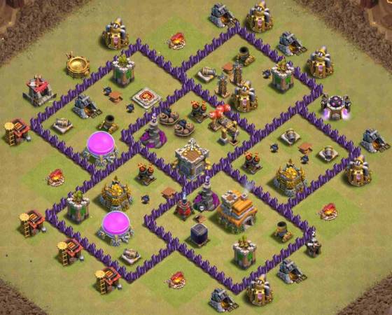 Level 7 War Anti Dragon Base Link