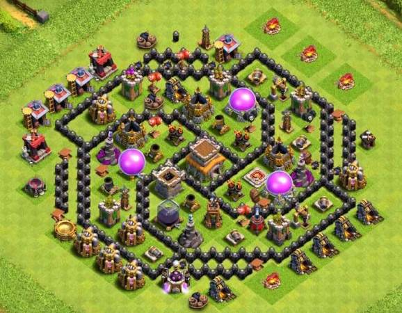Level 8 Gold And Elixir Protection Anti 3 Stars