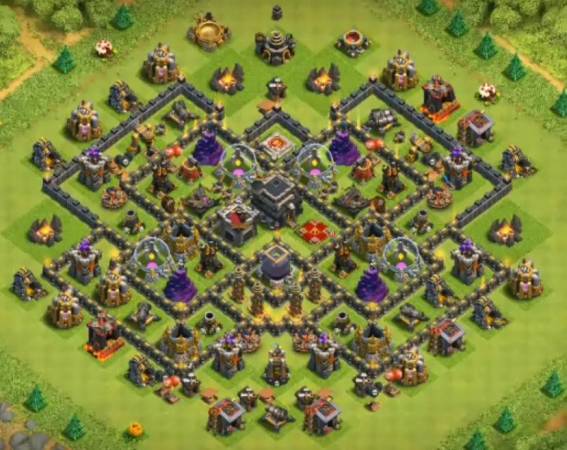 Level 9 Trophy Layout