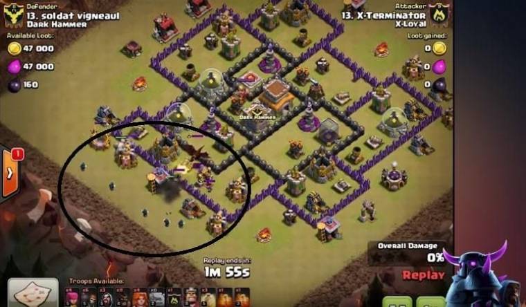 Release The Golem And Clear The Remaining Outside Buildings With Wizards