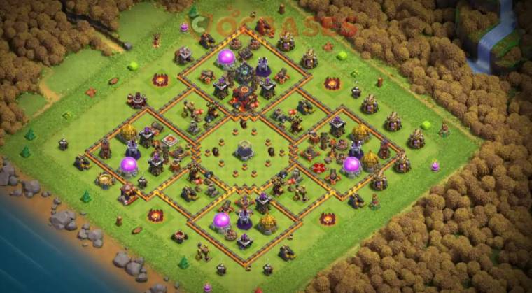 Elixir And Gold Protection Layout Town Hall 10