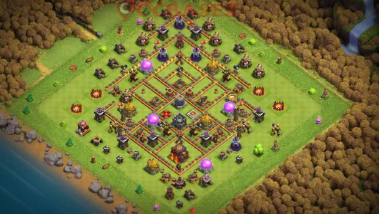 COC Town Hall 10 Base Design