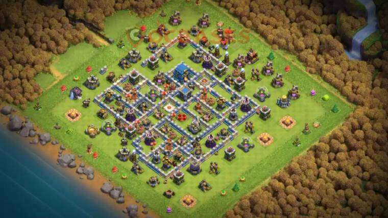 COC Town Hall 12 Base