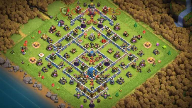Best Town Hall 12 Clan League Base Link