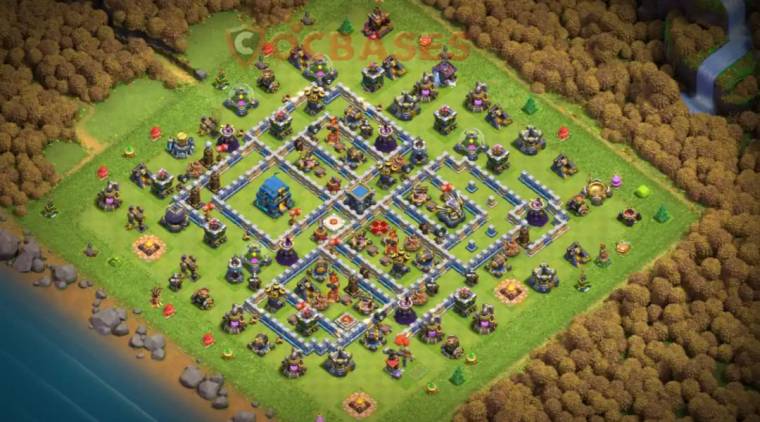 COC Town Hall 12 Base