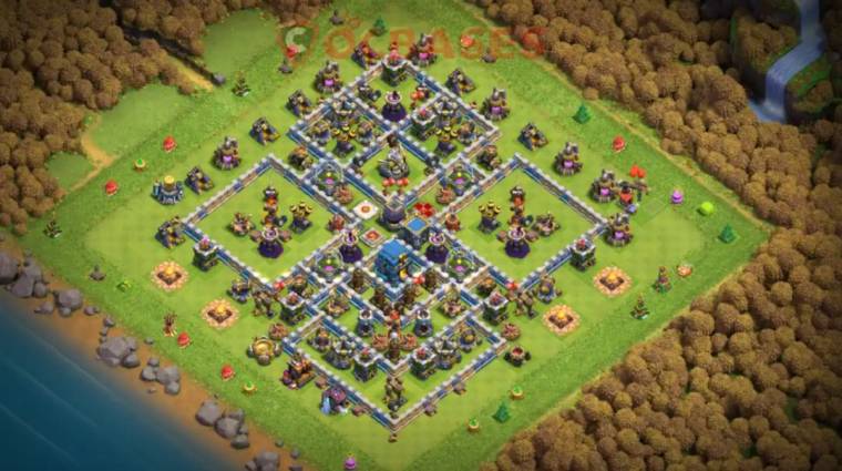 Town Hall 12 Base