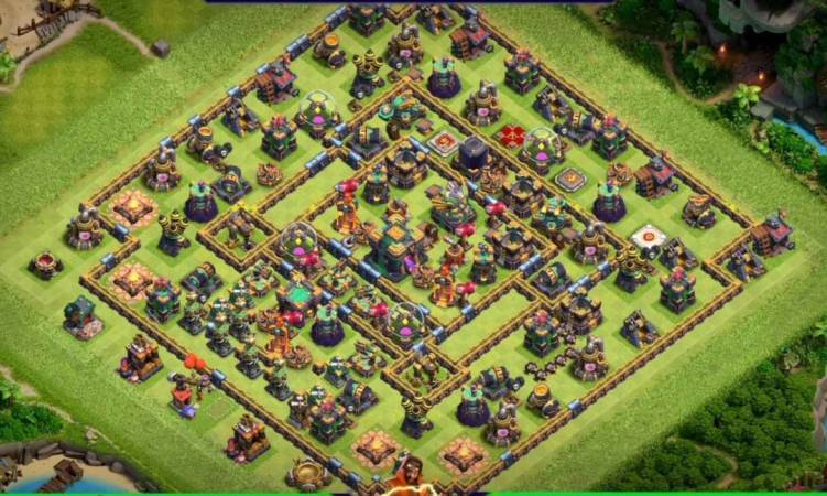 Superb Town Hall 14 Base Design Link