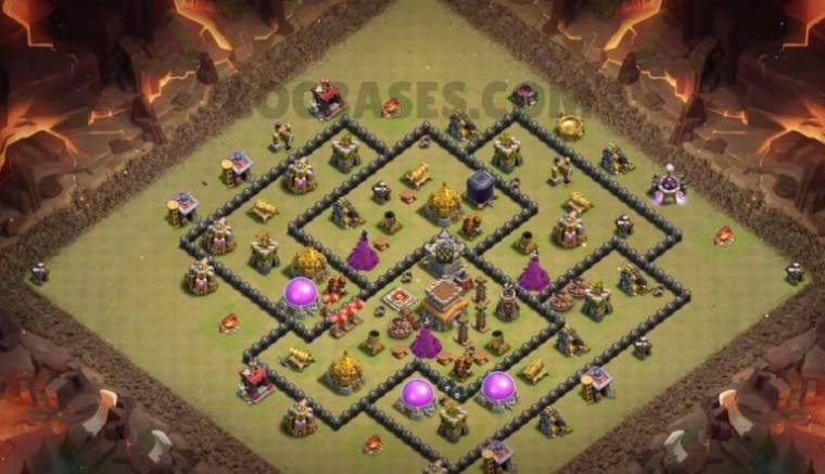 TH08 Hybrid Base COC