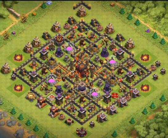 TH10 Farming Base 2 Air Sweepers Link