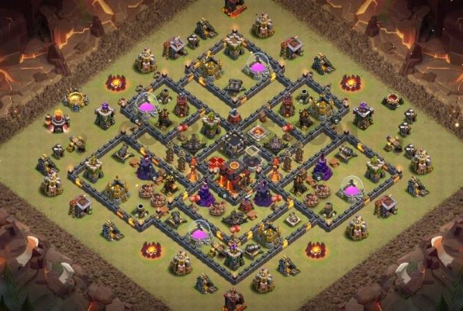 TH10 Hybrid Base COC