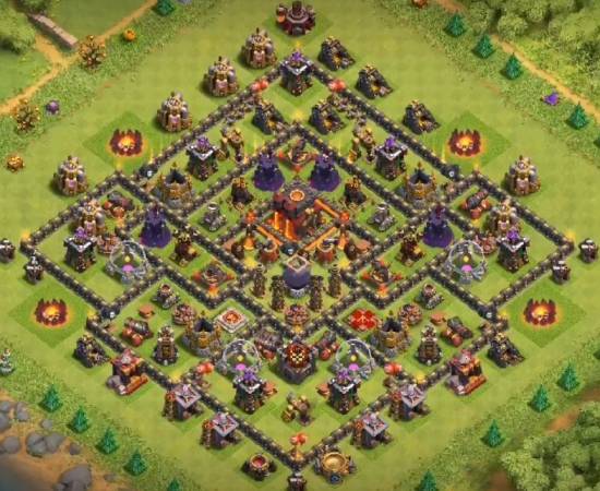 TH10 Hybrid Layout Design With Link