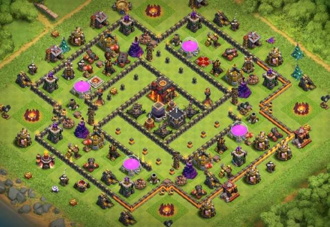 TH10 Trophy Pushing Base 275 Walls Copy Link
