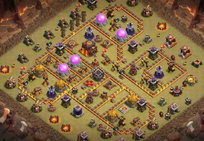 TH10 War Base Anti Everything