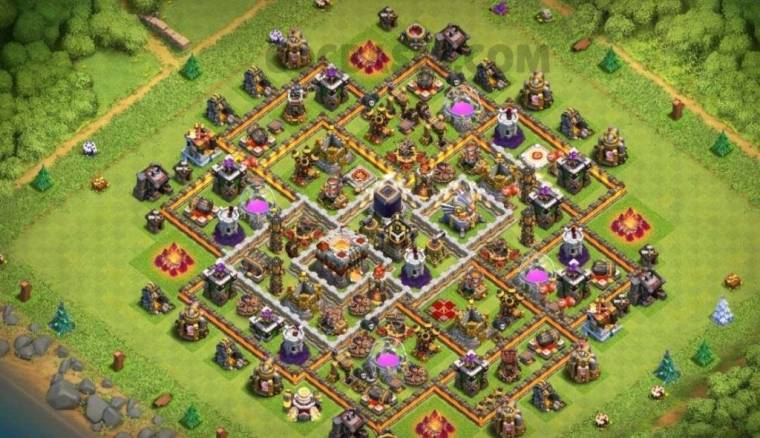 TH11 Hybrid Base Layout