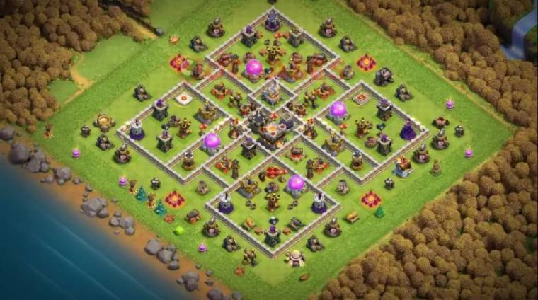 TH11 Hybrid Base Layout