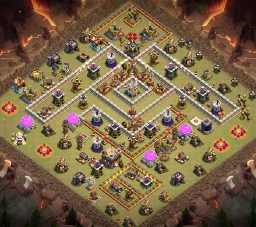 TH11 War Base Anti Everything Copy Link