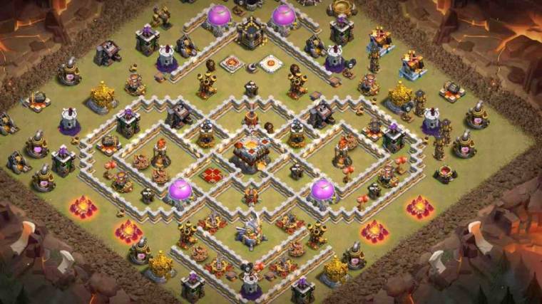 TH11 War Base Hybrid