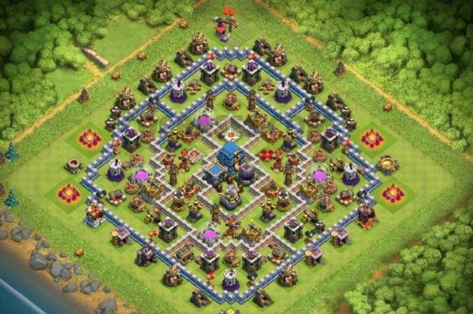 TH12 Hybrid Base Layout