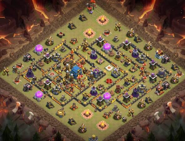 TH12 War Base Anti 3 Star Link