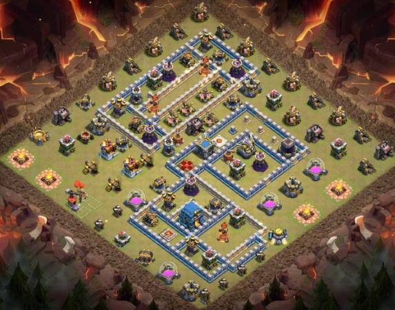 TH12 War Base Design Copy Link
