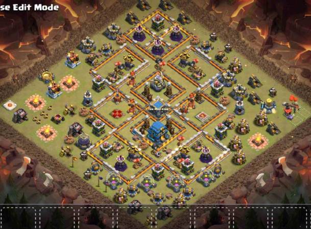 TH12 War Base Layout Link 2023