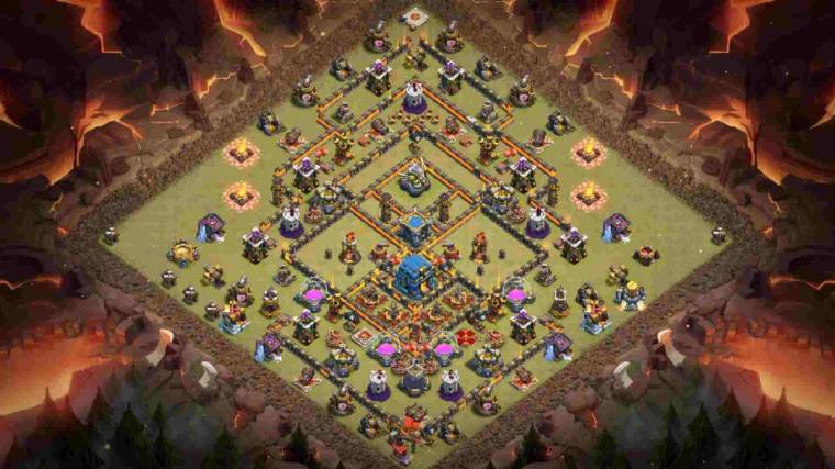 TH12 War Base Layout