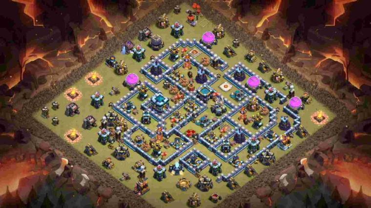TH13 Base Clan War League Design
